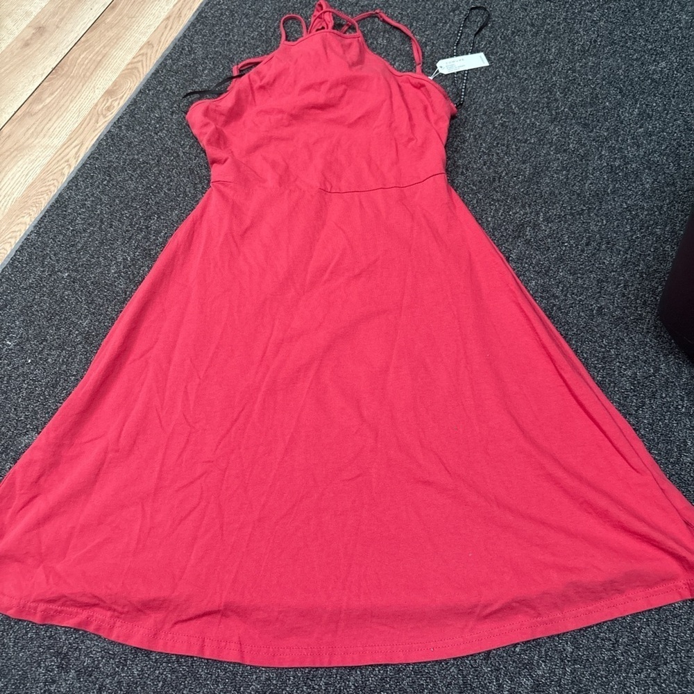 Red Midi Dress